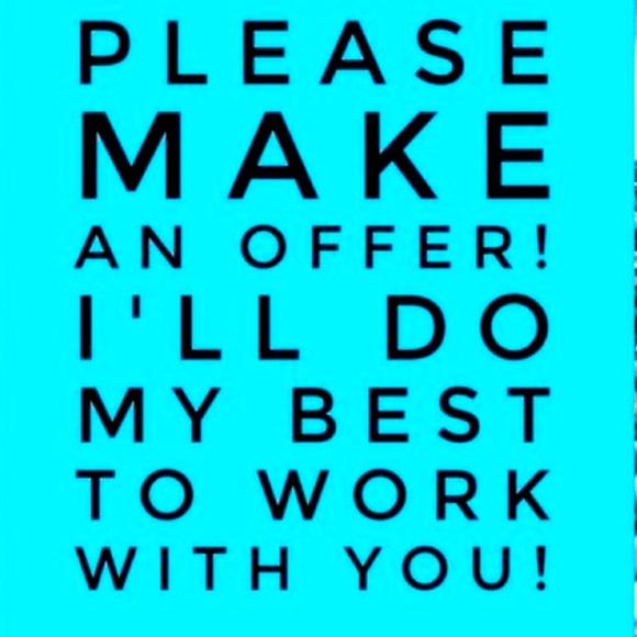 Other - I will except your offer!